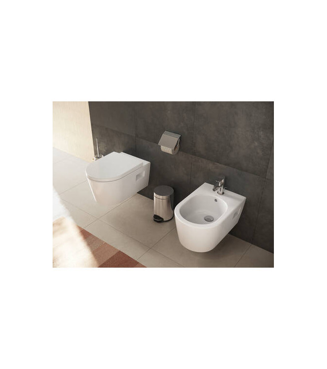 72212 REBRIS S MISCELATORE MONOCOMANDO BIDET C/PILETTA METALLO CROMO