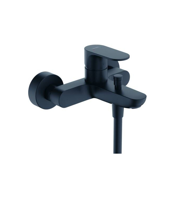 72440 REBRIS S SINGLE-LEVER BATH MIXER OUTSIDE MATT BLACK