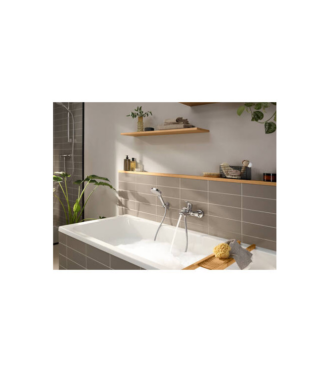 72450 REBRIS E SINGLE-LEVER BATH MIXER EXPOSED CHROME