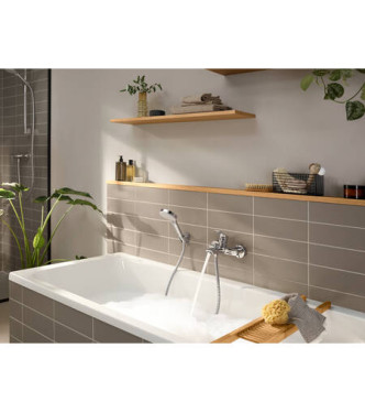 72450 REBRIS E SINGLE-LEVER BATH MIXER EXPOSED CHROME