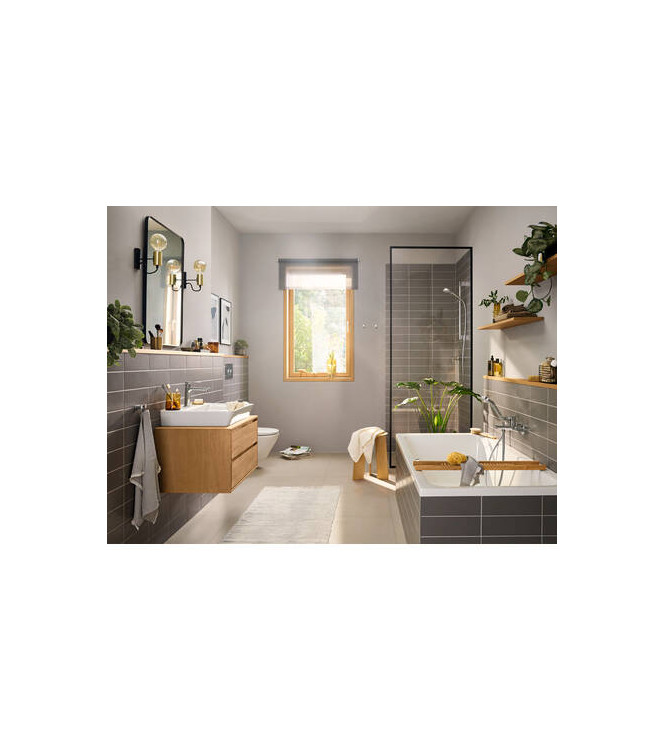 72450 REBRIS E SINGLE-LEVER BATH MIXER EXPOSED CHROME