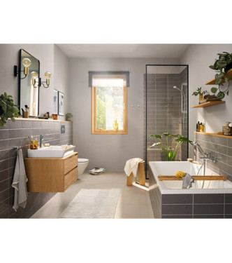 72450 REBRIS E SINGLE-LEVER BATH MIXER EXPOSED CHROME