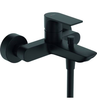 72450 REBRIS E SINGLE-LEVER BATH MIXER OUTSIDE MATT BLACK