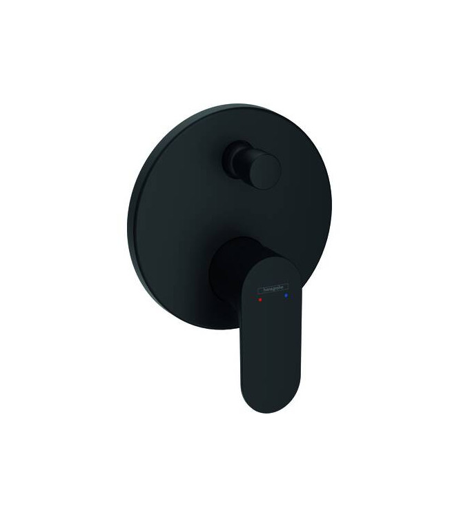 72466 REBRIS S CONCEALED SINGLE-LEVER BATH MIXER X IBOX UNI MATT BLACK