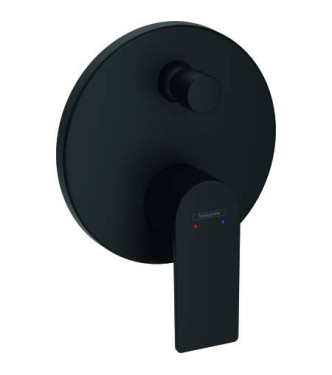 72468 REBRIS E CONCEALED SINGLE-LEVER BATH MIXER X IBOX UNI MATT BLACK