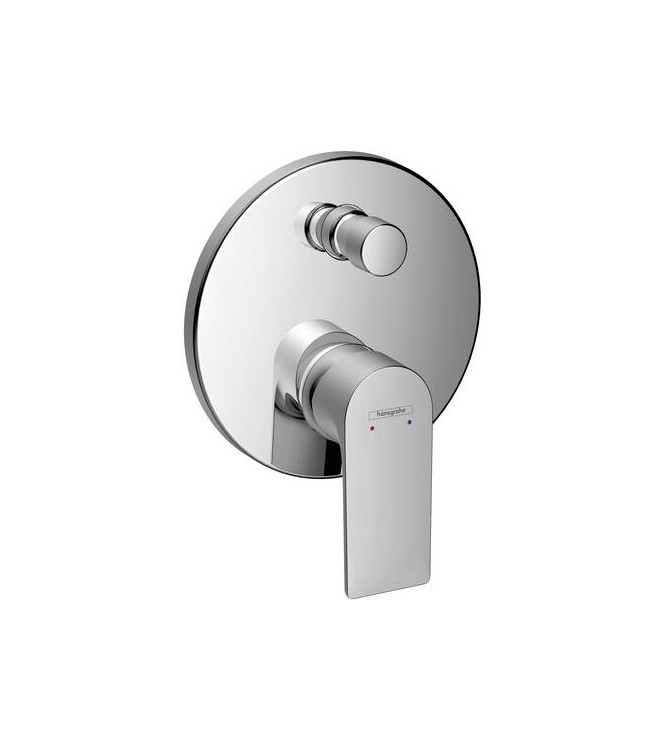 72468 REBRIS E CONCEALED SINGLE-LEVER BATH MIXER X IBOX UNI MATT BLACK