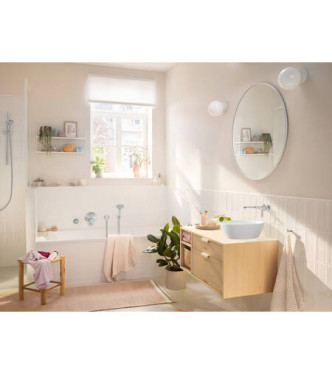 72528 REBRIS S SINGLE LEVER BASIN MIXER BUILT-IN PAR. CHROME