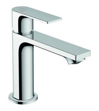 72551 REBRIS E SINGLE-LEVER BASIN MIXER COOLST. W/PILETTE METAL CHROME