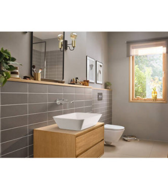 72568 REBRIS E SINGLE LEVER BASIN MIXER BUILT-IN PAR. CHROME