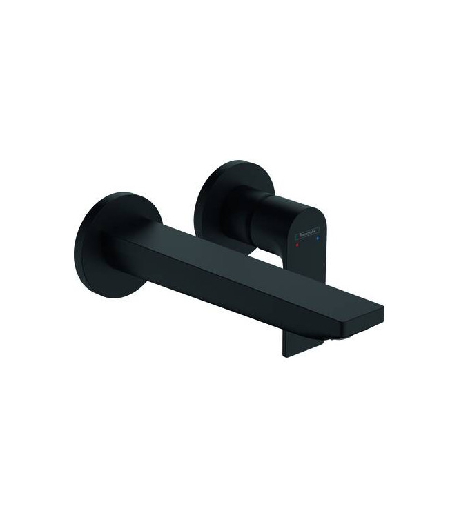 72568 REBRIS E SINGLE LEVER BASIN MIXER CONCEALED PAR. MATT BLACK