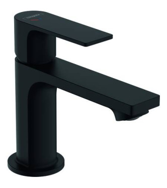 72587 REBRIS E MISCELATORE MONOCOMANDO LAVABO COOLST/ECOSM +  NERO OPACO