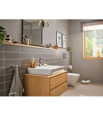 72589 REBRIS E SINGLE-LEVER BASIN MIXER COOLST/ECOSM + CHROME