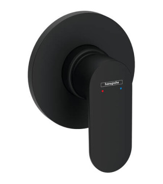 72649 REBRIS S RECESSED SINGLE-LEVER SHOWER MIXER MATT BLACK