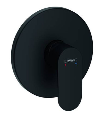 72667 REBRIS S MISCELATORE MONOCOMANDO DOCCIA INCASSO X IBOX UNI NERO OPACO