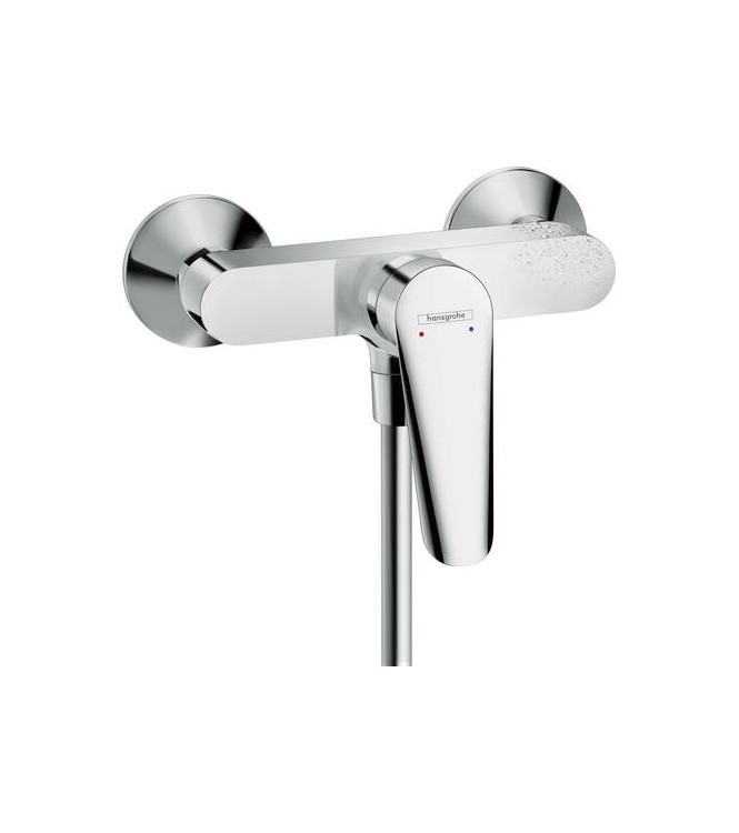 HG LOGIS E SINGLE-LEVER SHOWER MIXER EXPOSED, CHROME