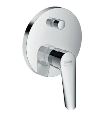 HG LOGIS E CONCEALED SINGLE-LEVER BATH MIXER, CHROME
