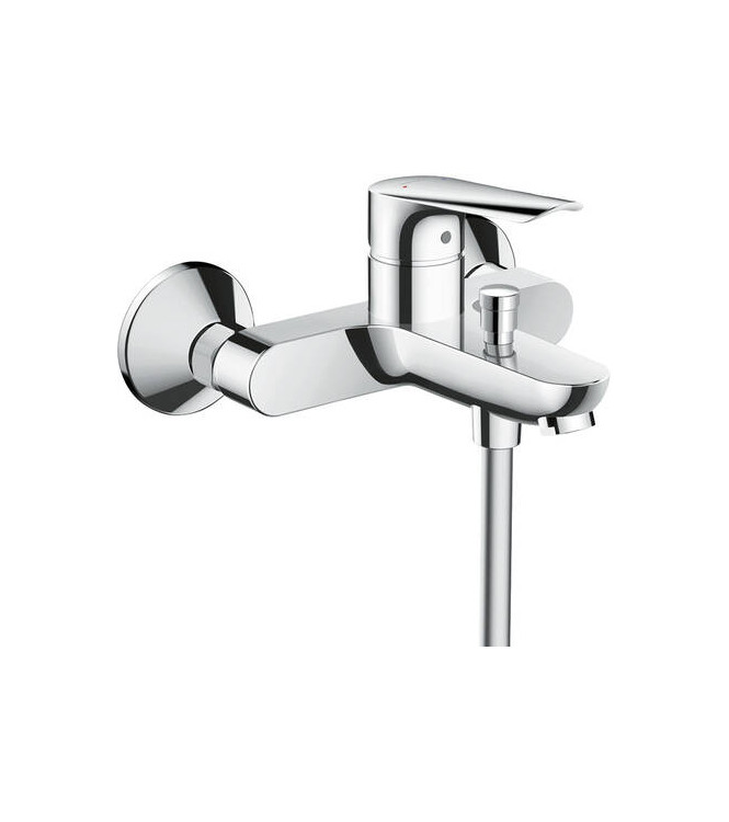 HG LOGIS E SINGLE-LEVER BATH MIXER EXPOSED, CHROME