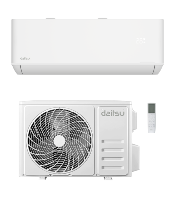 Daitsu 3NDA01540 Single-split air conditioner 9000 BTU R32 Wi-Fi Inverter A++/A+