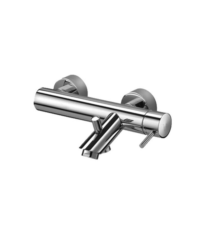 PAFFONI LIG022 LIGHT EXTERNAL SINGLE-LEVER BATH MIXER WITHOUT DUPLEX CHROME
