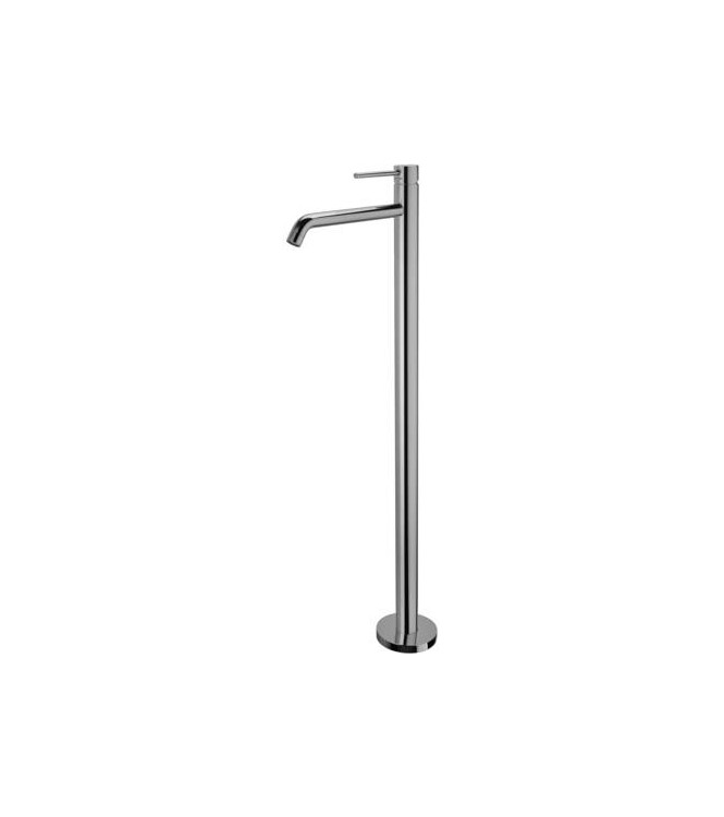 PAFFONI LIG031 LIGHT SINGLE-LEVER FLOOR-STANDING WASHBASIN MIXER CHROME