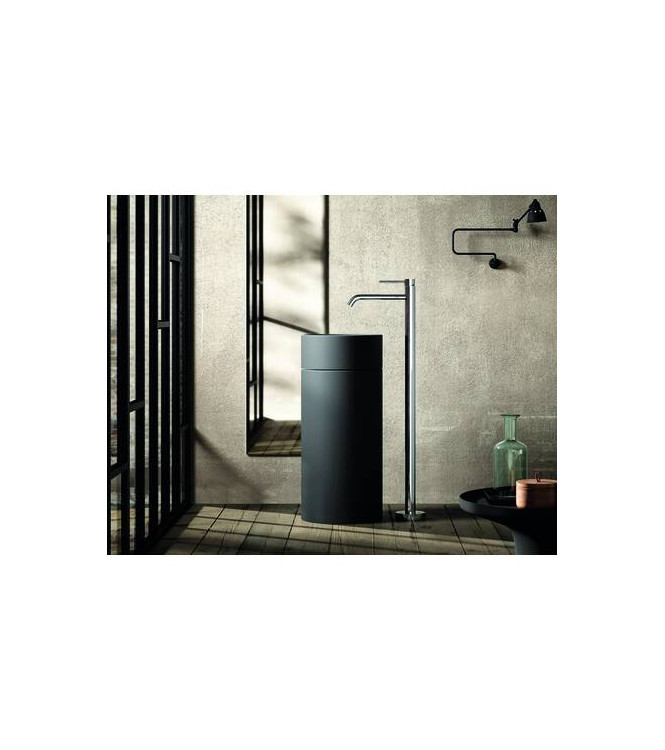 PAFFONI LIG031 LIGHT MISCELATORE MONOCOMANDO LAVABO A PAVIMENTO CROMATO