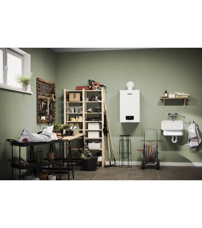 Caldaia Vaillant ecoTEC plus VMW 26 CS/1-5 (N-IT)  25 kW, Riscaldamento + ACS, Murale, Metano, Alta efficienza