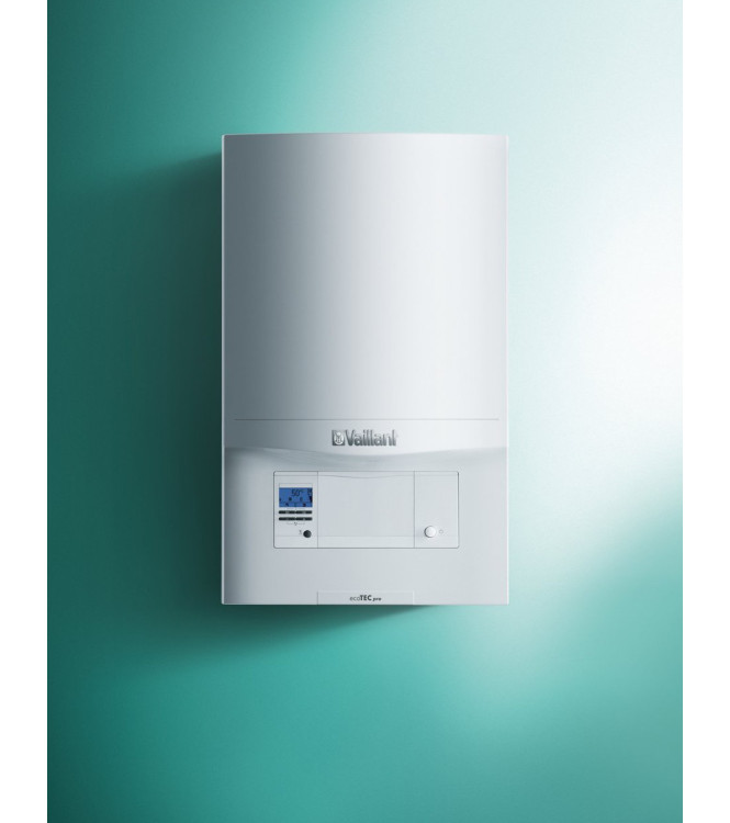 Vaillant ecoTEC pro boiler VMW IT 286/5-3 H+ 28 kW, Natural gas, wall-mounted, Heating + DHW, Class A