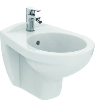 Ideal Standard Alpha bidet mixer with automatic waste - Chrome