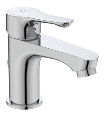 Ideal Standard Alpha H75 washbasin mixer with automatic waste - Chrome