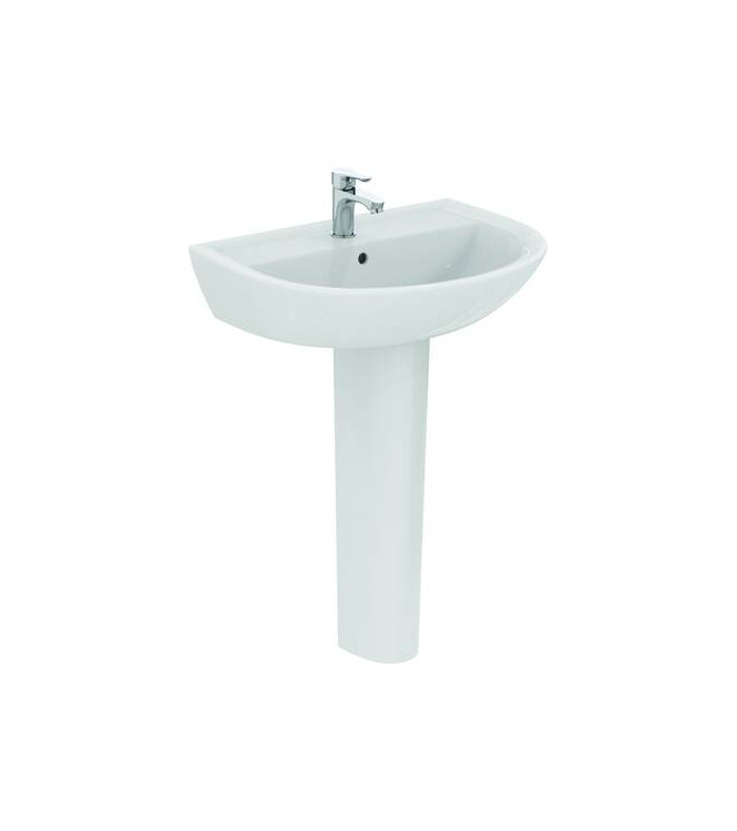Miscelatore lavabo H75 Ideal Standard Alpha con scarico automatico - Cromo