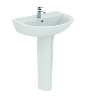 Miscelatore lavabo H75 Ideal Standard Alpha con scarico automatico - Cromo