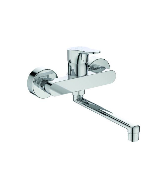 Ideal Standard Cerabase external kitchen mixer with tubular spout - Chrome