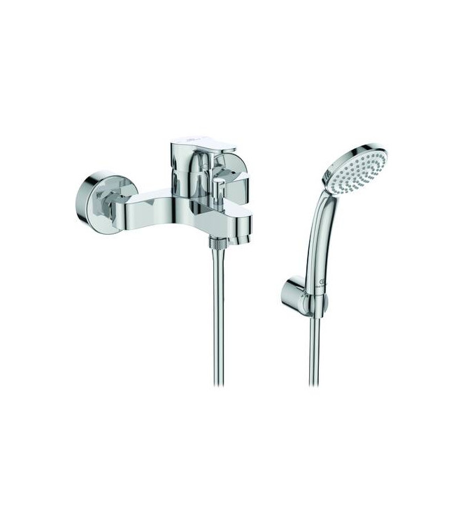 Ideal Standard Cerabase external bath/shower mixer with accessories - Chrome