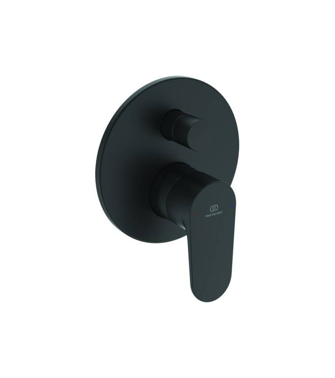 Miscelatore incasso vasca/doccia completo Ideal Standard Cerafine O - Nero Seta  