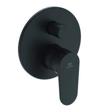 Ideal Standard Cerafine O full bath/shower mixer - Silk Black
