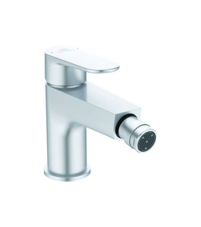 Miscelatore bidet Ideal Standard Cerafine O con scarico click-clack 3.8L - Matt Silver  
