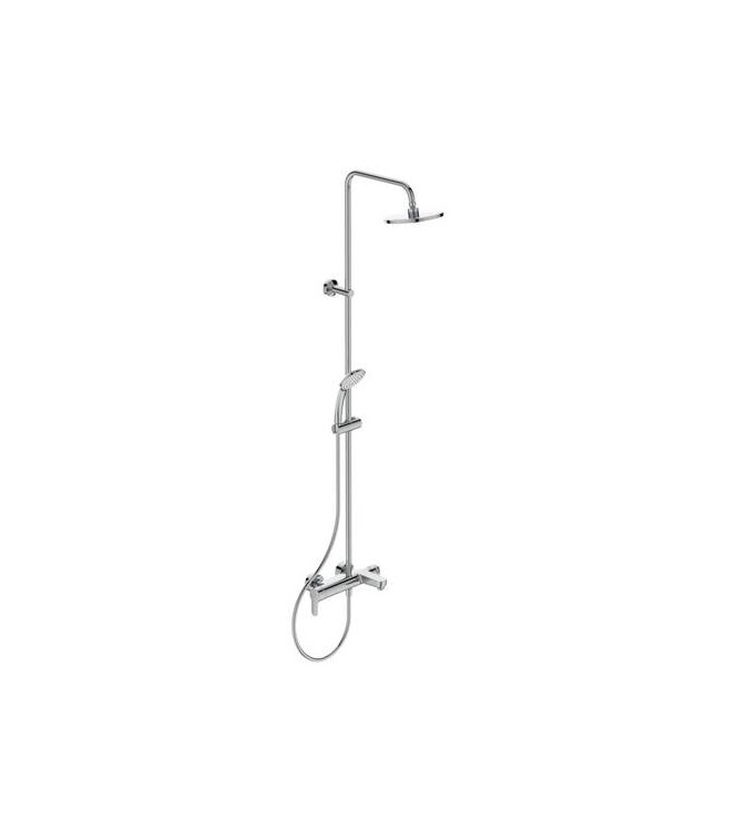 Ideal Standard Cerafine O mechanical tub/shower column with diverter D200 - Chrome