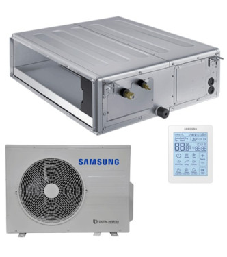 Condizionatore Samsung  24000 BTU Canalizzabile Inverter A++ – Media Prevalenza 5 kW AC071BNMPKG+AC071BXAPKG