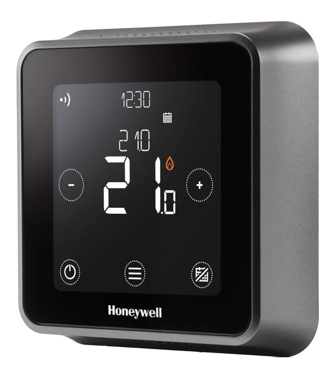 Cronotermostato Wifi Smart Lyric T6 Honeywell by Resideo Cablato NERO Y6H810WF1005