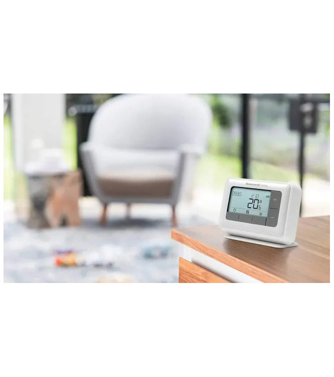 Cronotermostato Digitale T4R Honeywell by Resideo per caldo e freddo - Wireless - Y4H910RF4005