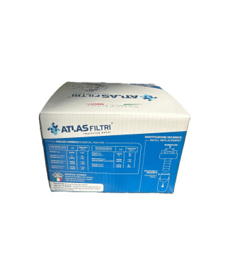 Ricarica Polvere Polifosfato 12pz pronta all'uso Atlas Filtri Poliphos RE5000057 - 12 Ricariche  Anticalcare per Caldaie