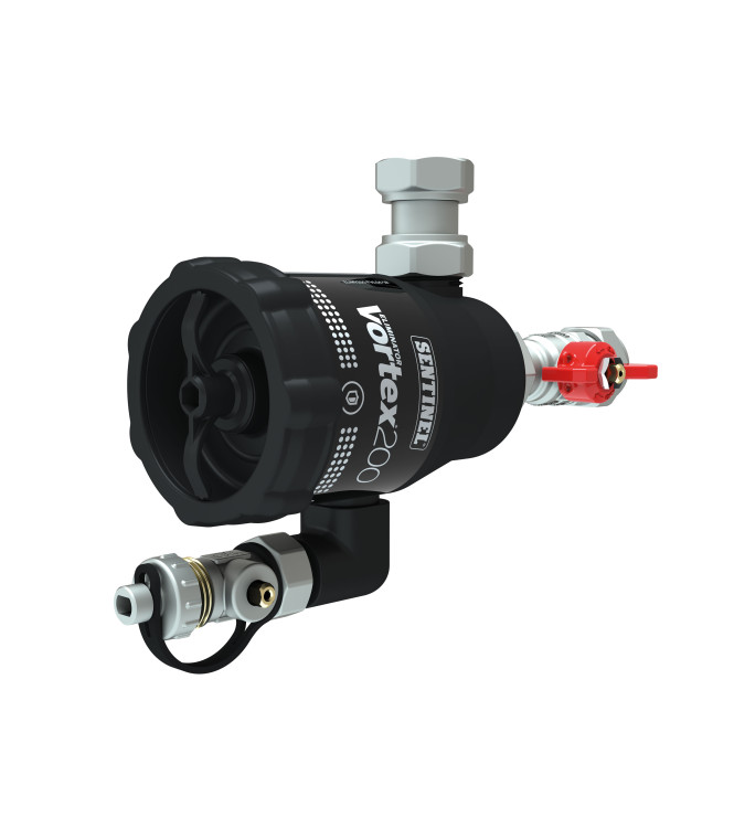 Sentinel ELIMINATOR VORTEX 200 Filtro defangatore ultracompatto 200 ml raccordo 3/4" M (sottocaldaia)