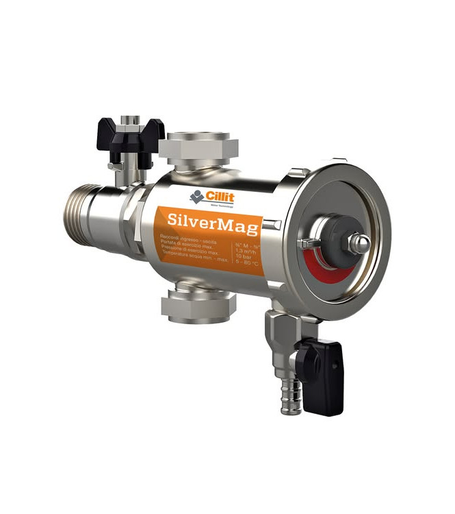Cillit Silvermag filtro defangatore magnetico per rimuovere residui grossolani