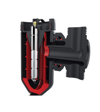 Sentinel ELIMINATOR VORTEX 300 Filtro defangatore ultracompatto 300 ml 2 raccordi 3/4" F