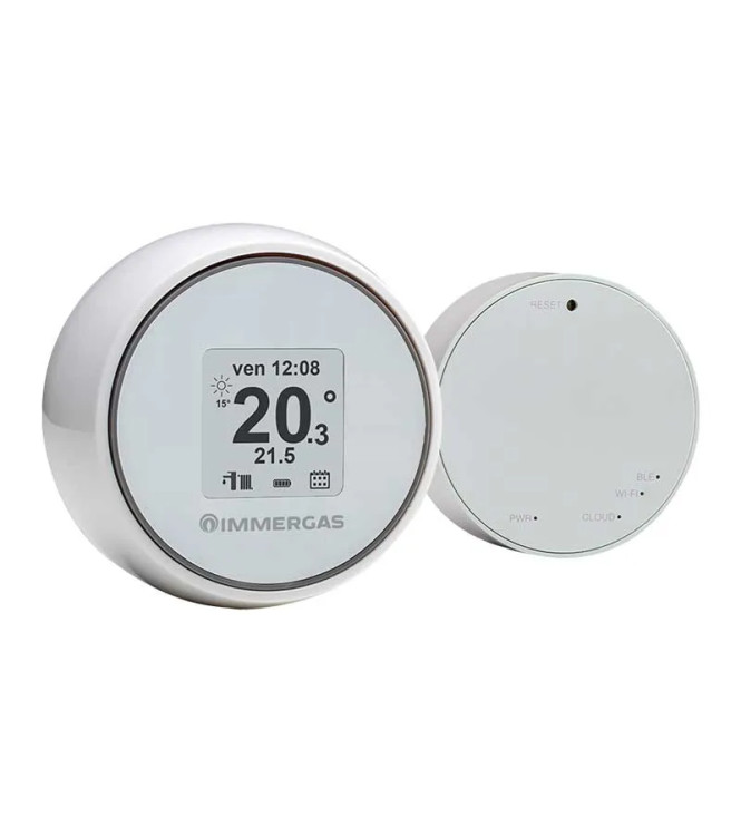 Cronotermostato Immergas Smartech Plus con tecnologia Bluetooth senza fili