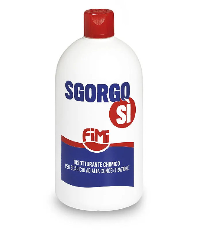 SGORGOSÌ FIMI 06201 – Disotturante liquido professionale per scarichi 1 L