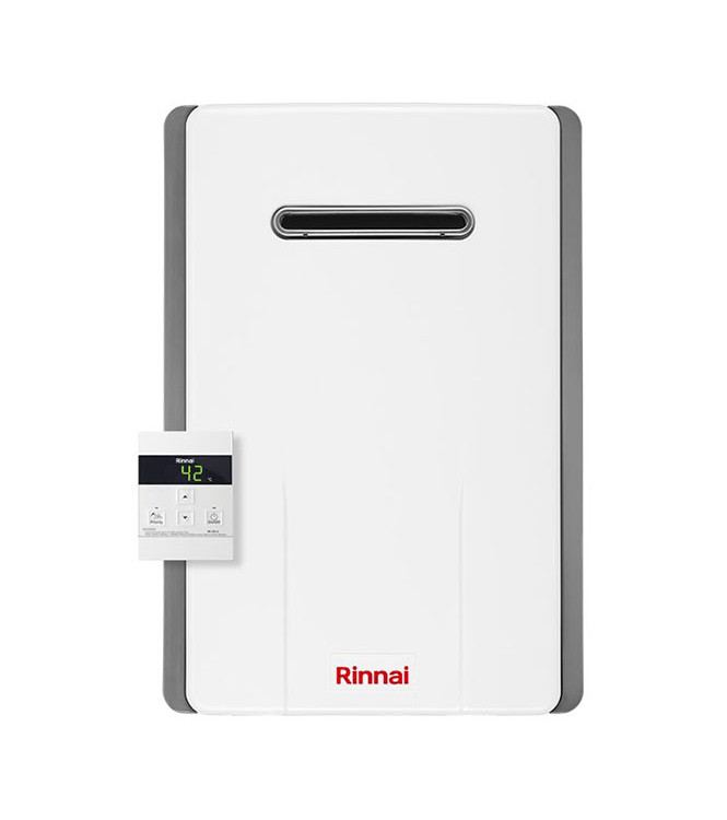 SCALDABAGNO ISTANTANEO A GAS RINNAI INFINITY 17 A METANO DA ESTERNO