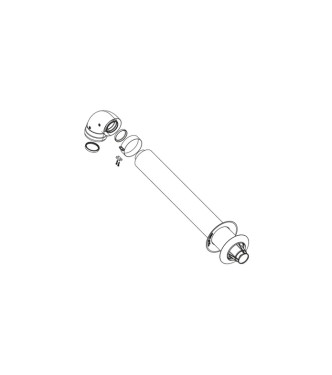 KIT SCARICO A PARETE COASSIALE 60/100